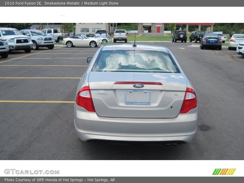 Smokestone Metallic / Medium Light Stone 2010 Ford Fusion SE