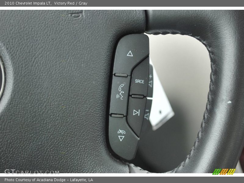 Victory Red / Gray 2010 Chevrolet Impala LT