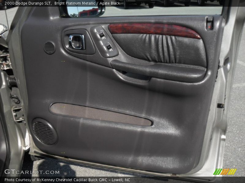 Bright Platinum Metallic / Agate Black 2000 Dodge Durango SLT