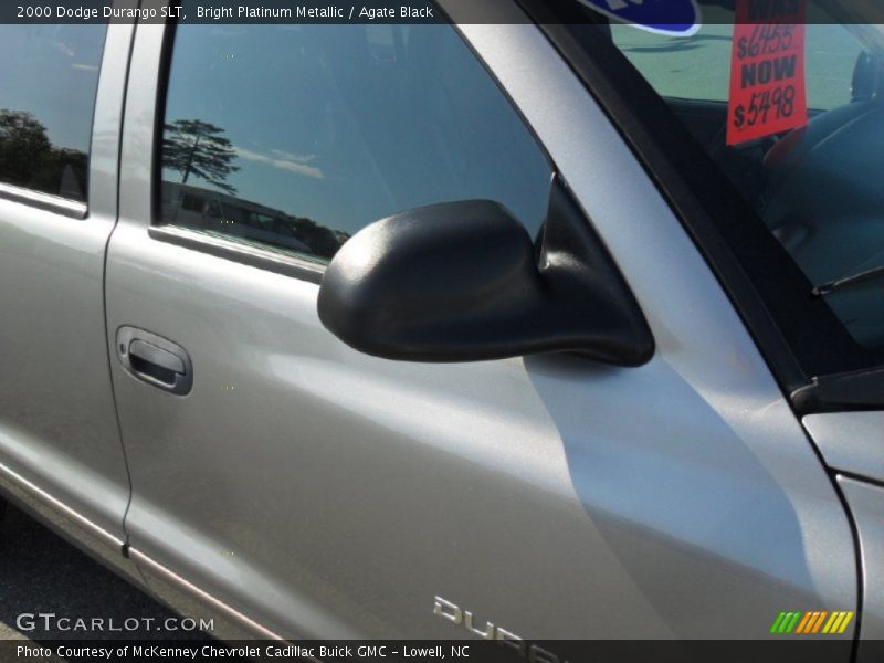 Bright Platinum Metallic / Agate Black 2000 Dodge Durango SLT