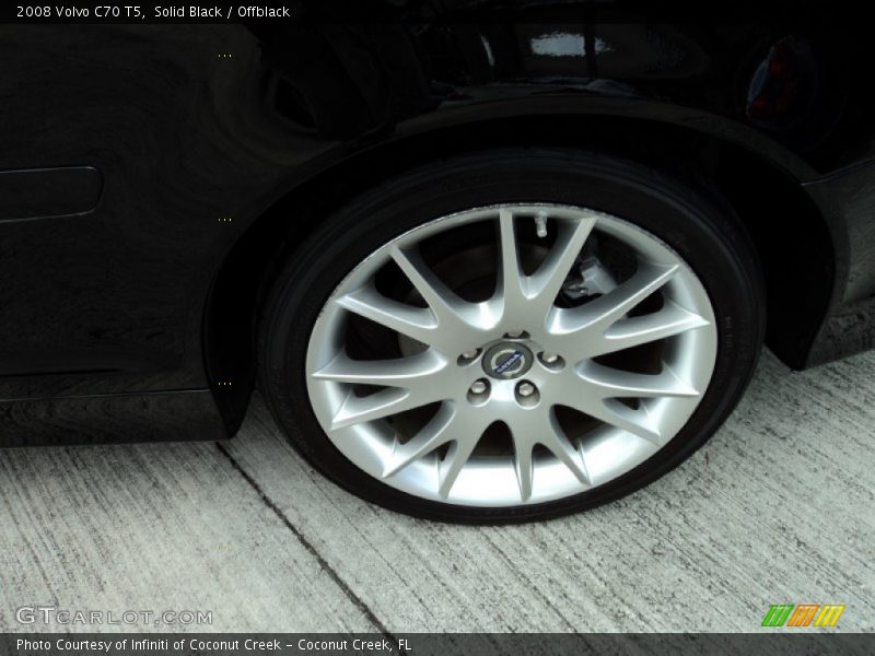 Solid Black / Offblack 2008 Volvo C70 T5