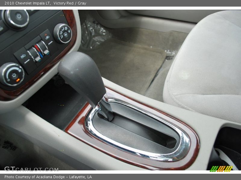 Victory Red / Gray 2010 Chevrolet Impala LT