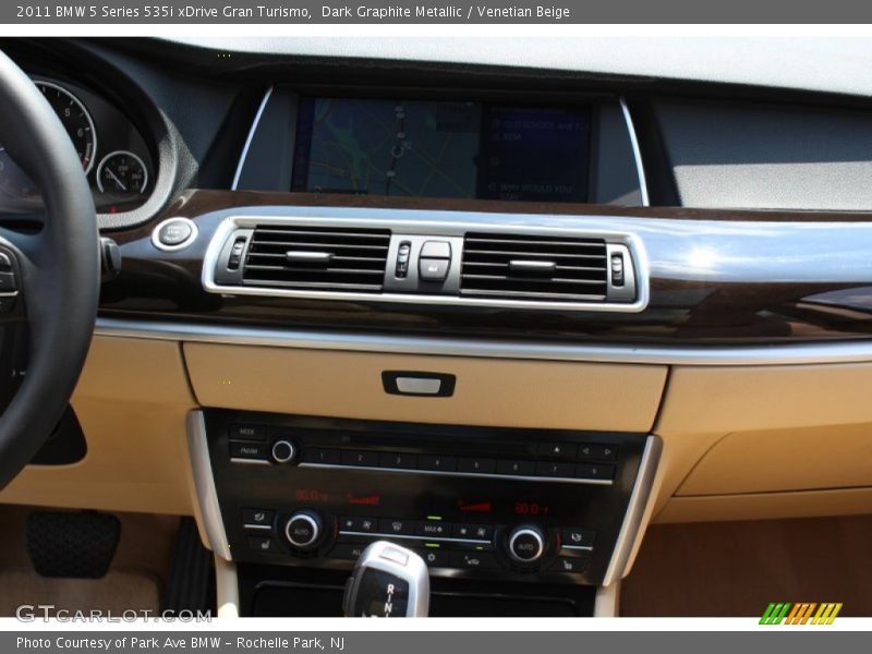 Dark Graphite Metallic / Venetian Beige 2011 BMW 5 Series 535i xDrive Gran Turismo