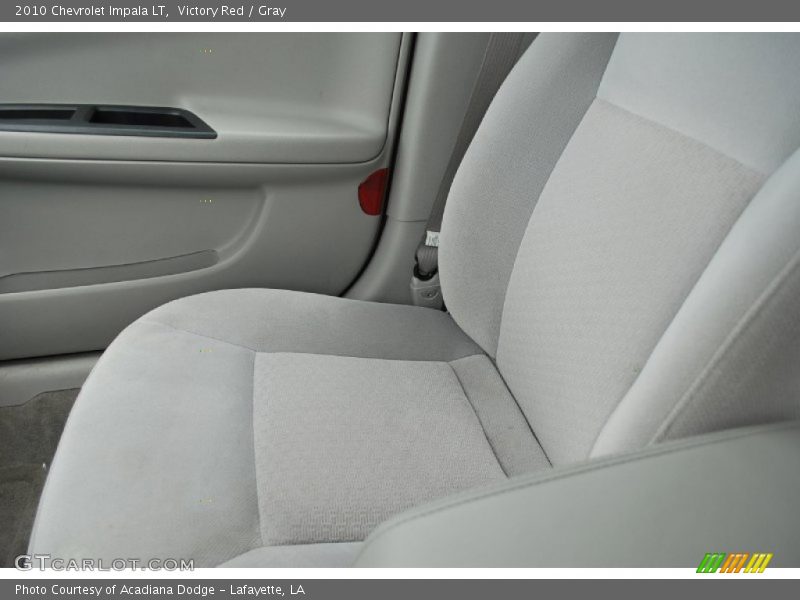 Victory Red / Gray 2010 Chevrolet Impala LT