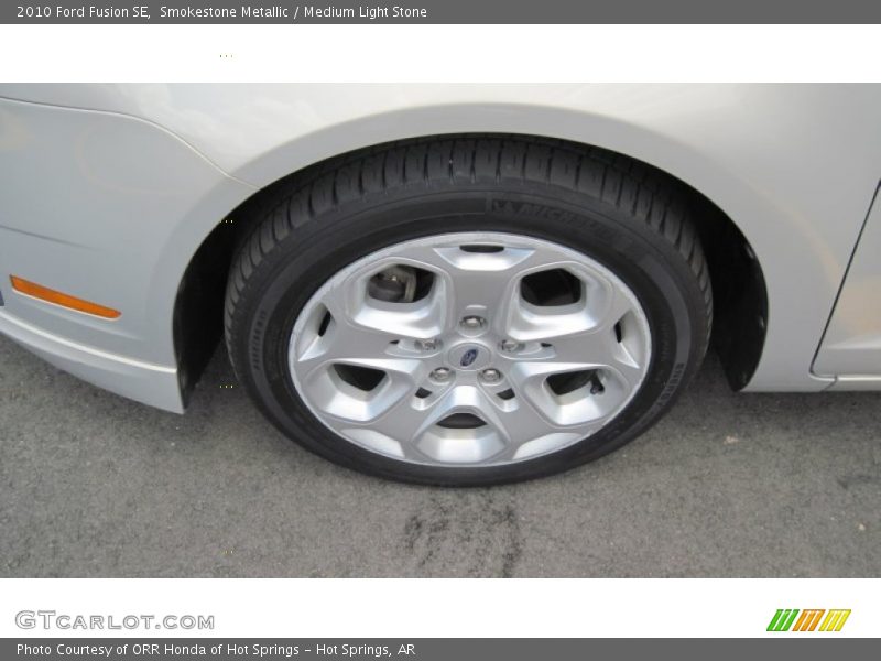 Smokestone Metallic / Medium Light Stone 2010 Ford Fusion SE