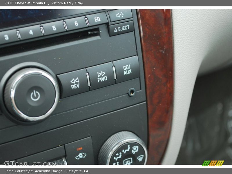 Victory Red / Gray 2010 Chevrolet Impala LT