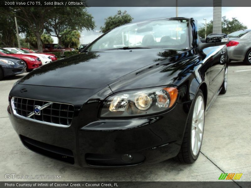 Solid Black / Offblack 2008 Volvo C70 T5