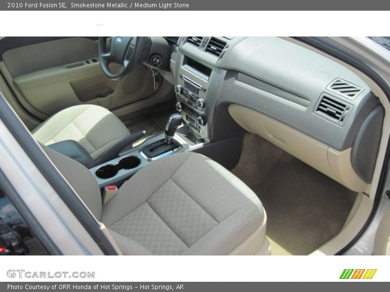 Smokestone Metallic / Medium Light Stone 2010 Ford Fusion SE