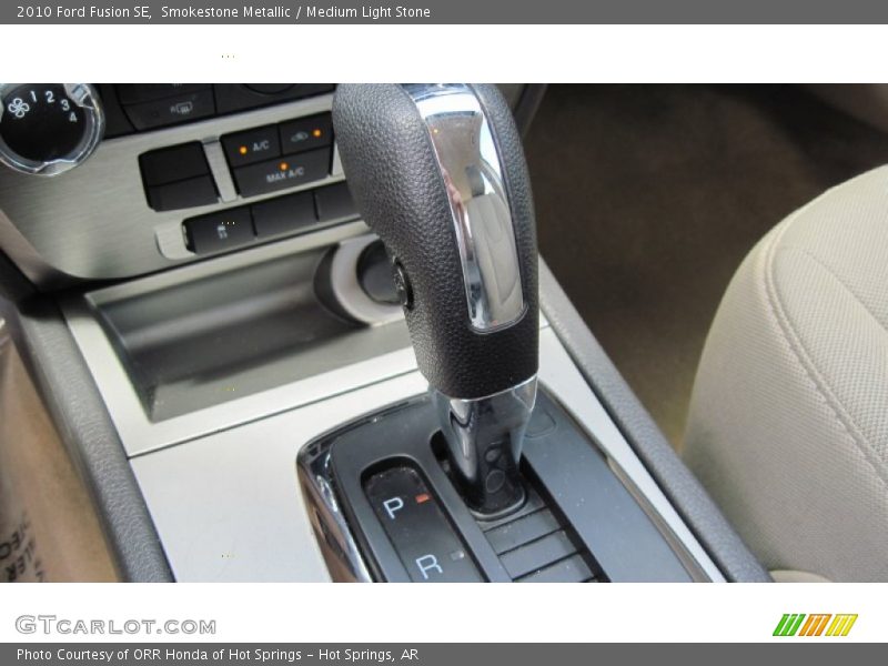 Smokestone Metallic / Medium Light Stone 2010 Ford Fusion SE