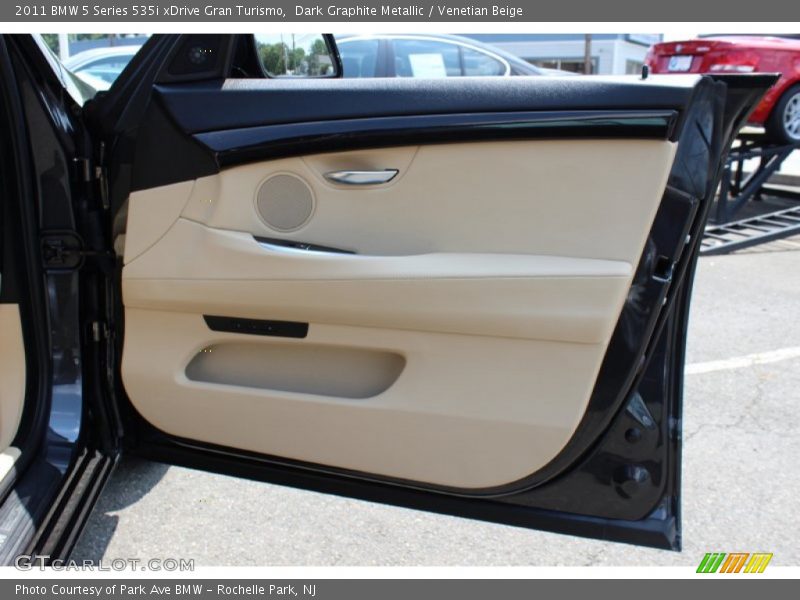 Dark Graphite Metallic / Venetian Beige 2011 BMW 5 Series 535i xDrive Gran Turismo