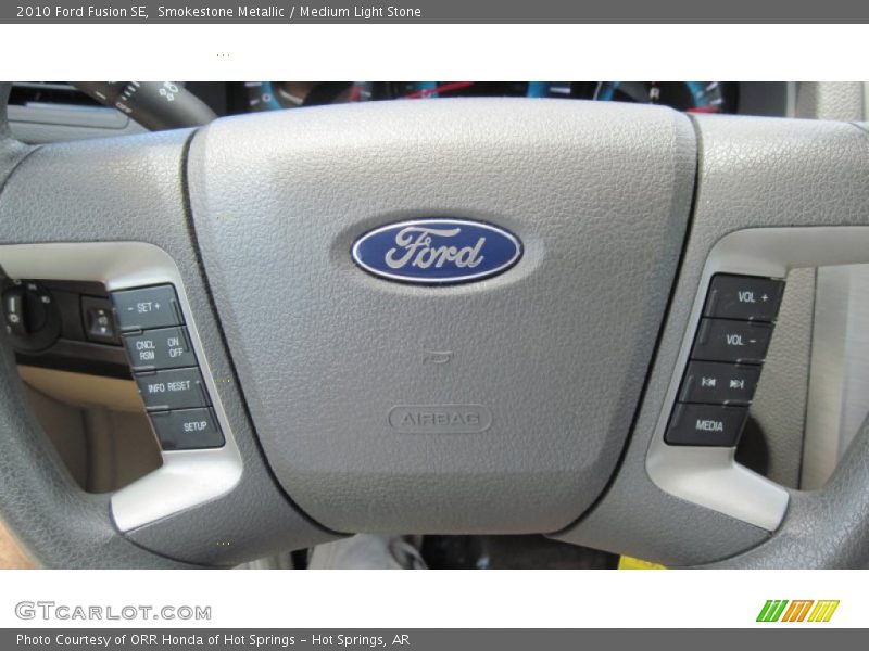 Smokestone Metallic / Medium Light Stone 2010 Ford Fusion SE