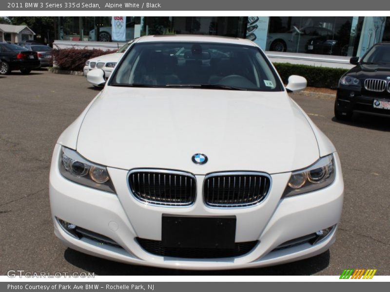Alpine White / Black 2011 BMW 3 Series 335d Sedan