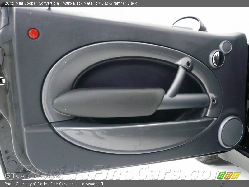 Astro Black Metallic / Black/Panther Black 2005 Mini Cooper Convertible