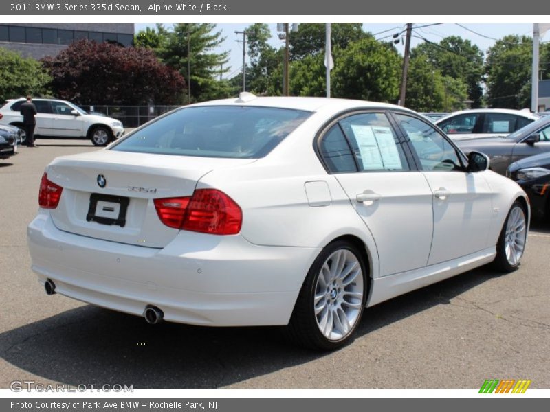Alpine White / Black 2011 BMW 3 Series 335d Sedan