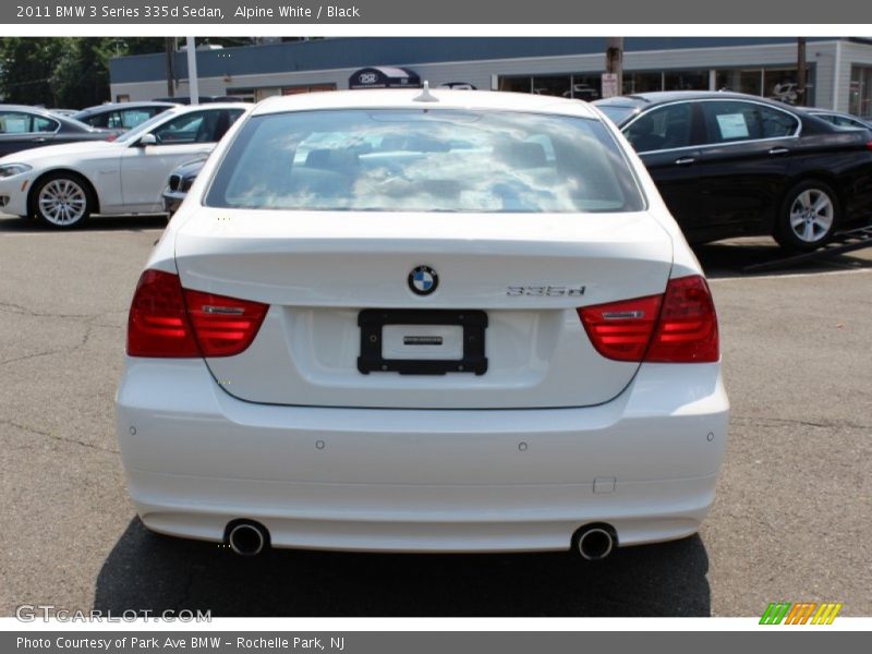 Alpine White / Black 2011 BMW 3 Series 335d Sedan