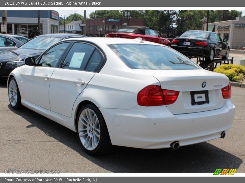 Alpine White / Black 2011 BMW 3 Series 335d Sedan