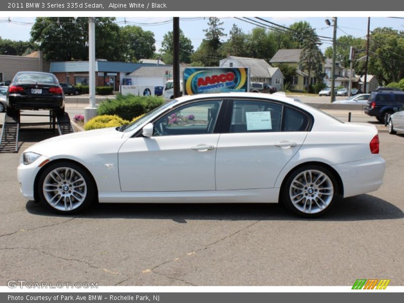 Alpine White / Black 2011 BMW 3 Series 335d Sedan