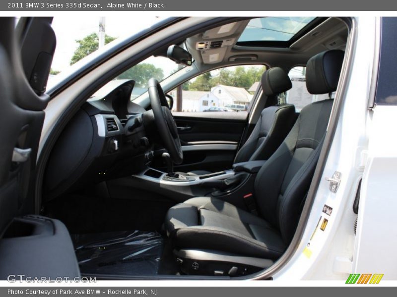 Alpine White / Black 2011 BMW 3 Series 335d Sedan