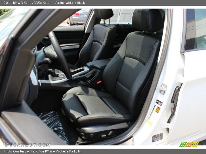 Alpine White / Black 2011 BMW 3 Series 335d Sedan