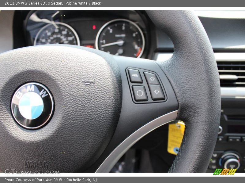 Alpine White / Black 2011 BMW 3 Series 335d Sedan
