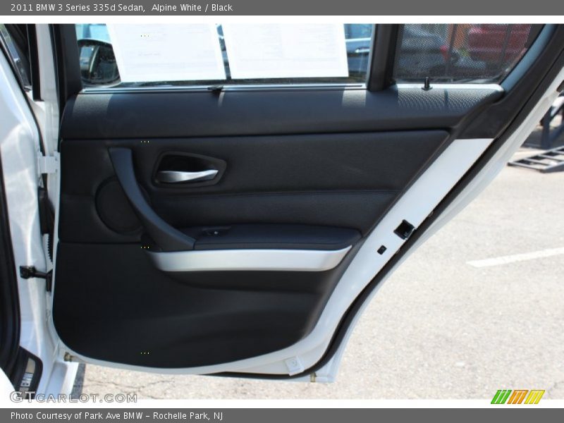 Alpine White / Black 2011 BMW 3 Series 335d Sedan