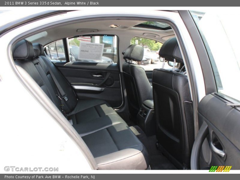 Alpine White / Black 2011 BMW 3 Series 335d Sedan