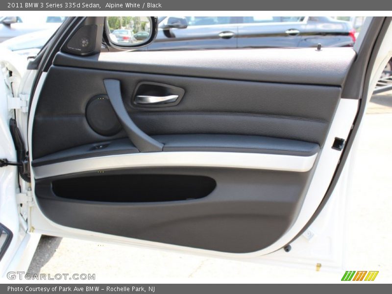 Alpine White / Black 2011 BMW 3 Series 335d Sedan