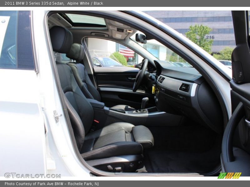 Alpine White / Black 2011 BMW 3 Series 335d Sedan
