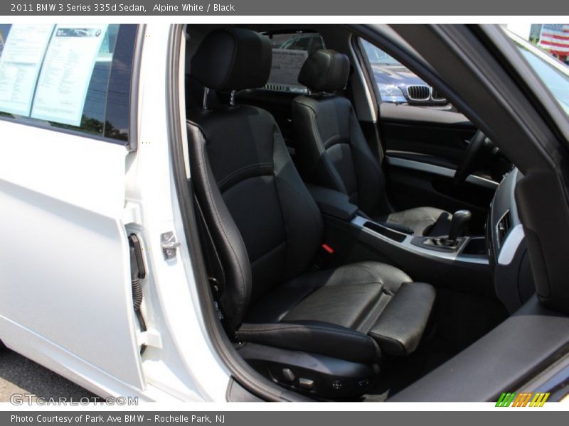 Alpine White / Black 2011 BMW 3 Series 335d Sedan