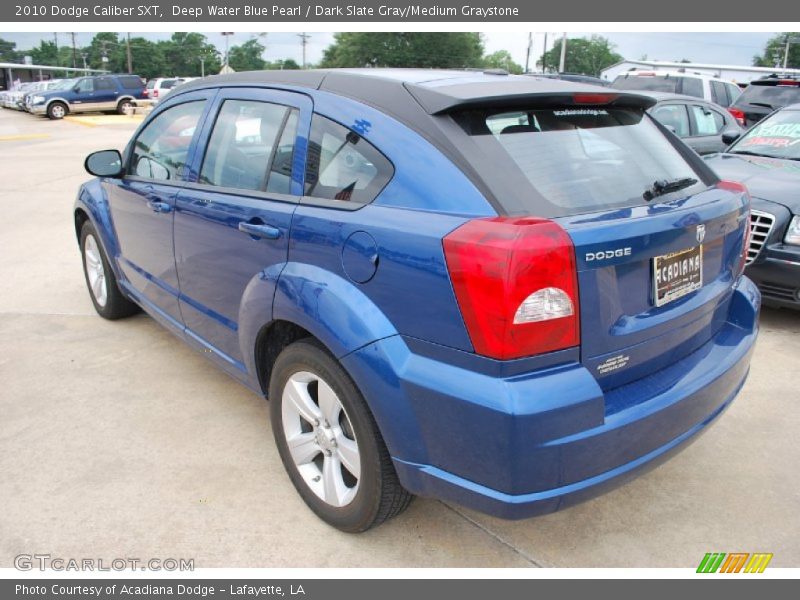 Deep Water Blue Pearl / Dark Slate Gray/Medium Graystone 2010 Dodge Caliber SXT