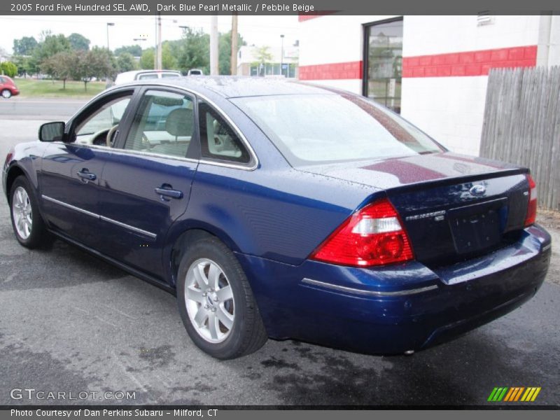 Dark Blue Pearl Metallic / Pebble Beige 2005 Ford Five Hundred SEL AWD