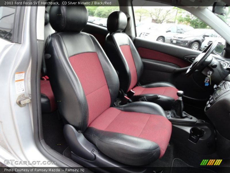  2003 Focus SVT Hatchback Black/Red Interior