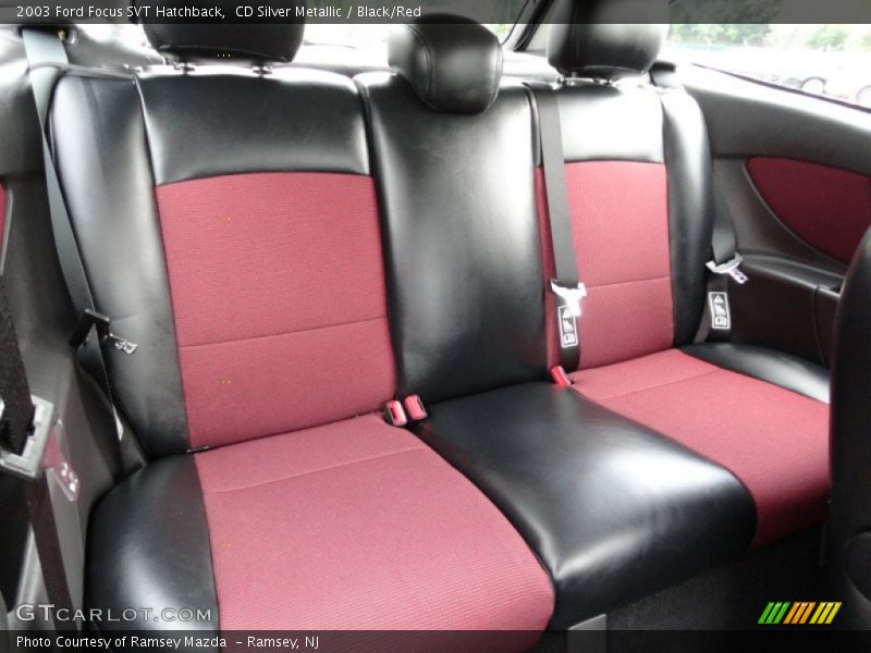  2003 Focus SVT Hatchback Black/Red Interior