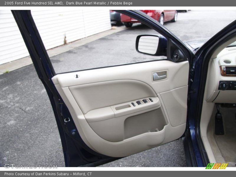 Dark Blue Pearl Metallic / Pebble Beige 2005 Ford Five Hundred SEL AWD
