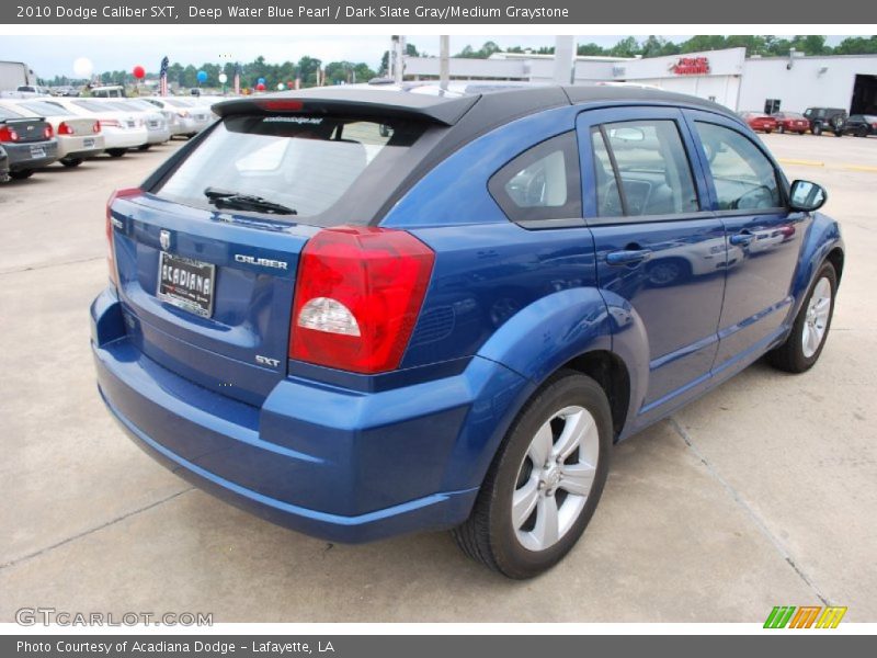 Deep Water Blue Pearl / Dark Slate Gray/Medium Graystone 2010 Dodge Caliber SXT