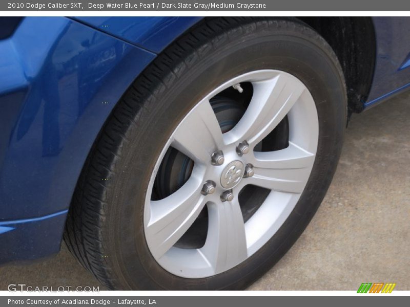 Deep Water Blue Pearl / Dark Slate Gray/Medium Graystone 2010 Dodge Caliber SXT