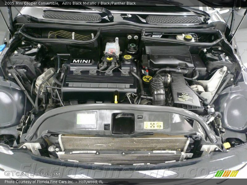 Astro Black Metallic / Black/Panther Black 2005 Mini Cooper Convertible