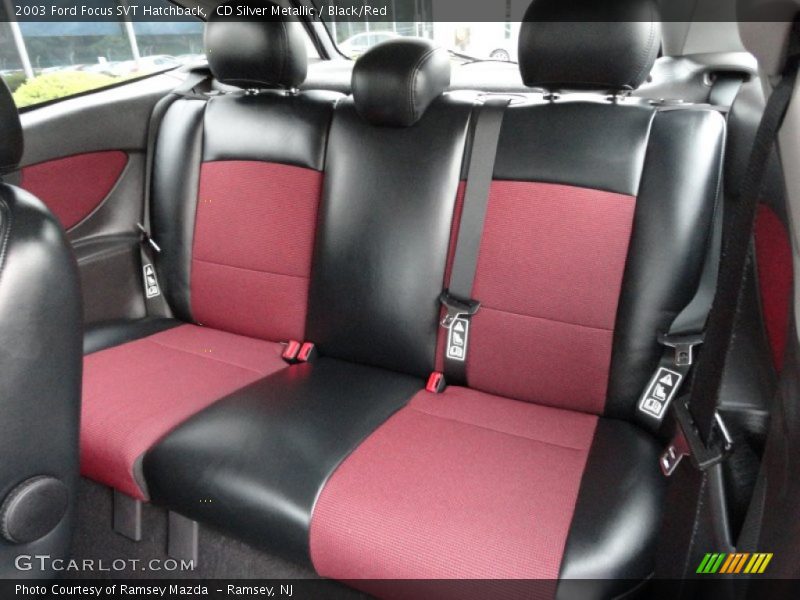  2003 Focus SVT Hatchback Black/Red Interior