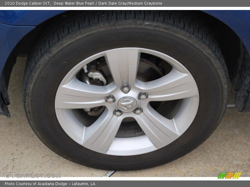 Deep Water Blue Pearl / Dark Slate Gray/Medium Graystone 2010 Dodge Caliber SXT
