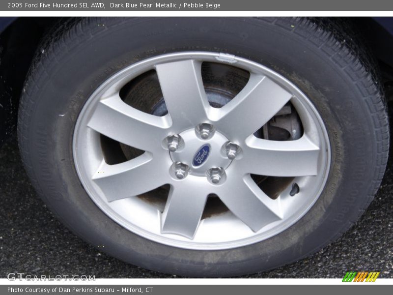 Dark Blue Pearl Metallic / Pebble Beige 2005 Ford Five Hundred SEL AWD