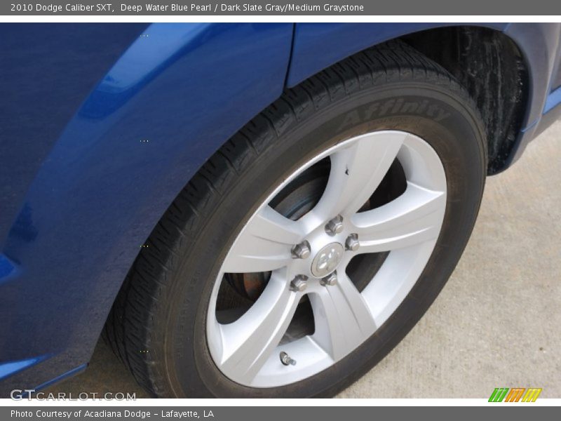 Deep Water Blue Pearl / Dark Slate Gray/Medium Graystone 2010 Dodge Caliber SXT
