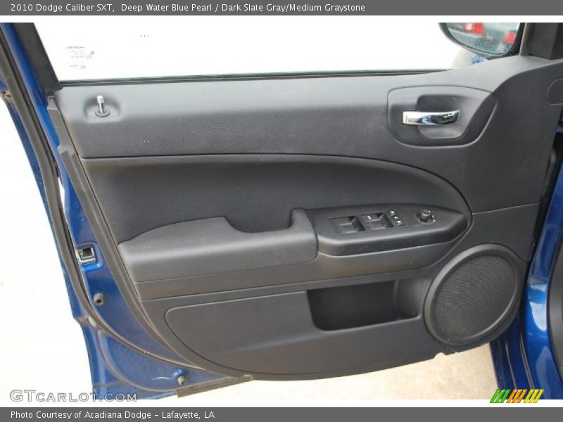 Deep Water Blue Pearl / Dark Slate Gray/Medium Graystone 2010 Dodge Caliber SXT