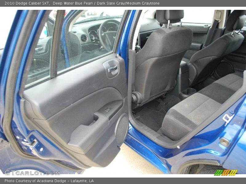 Deep Water Blue Pearl / Dark Slate Gray/Medium Graystone 2010 Dodge Caliber SXT