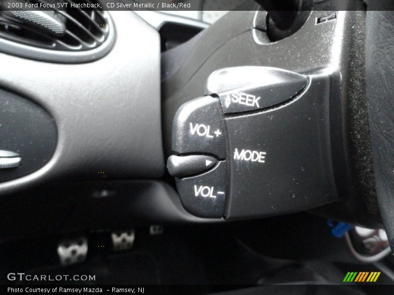 Controls of 2003 Focus SVT Hatchback