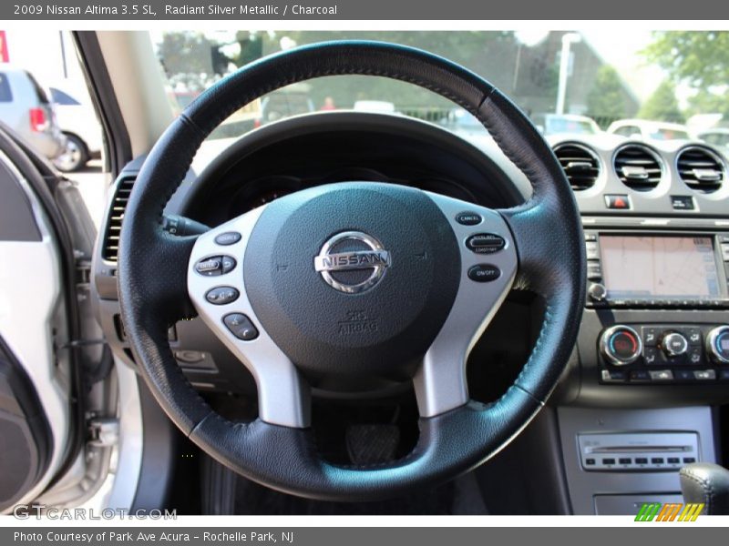 Radiant Silver Metallic / Charcoal 2009 Nissan Altima 3.5 SL