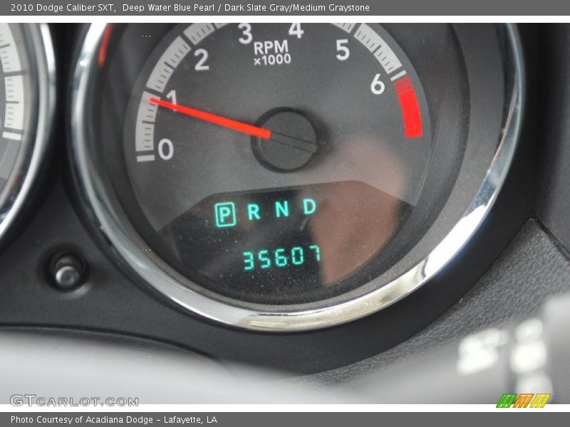 Deep Water Blue Pearl / Dark Slate Gray/Medium Graystone 2010 Dodge Caliber SXT