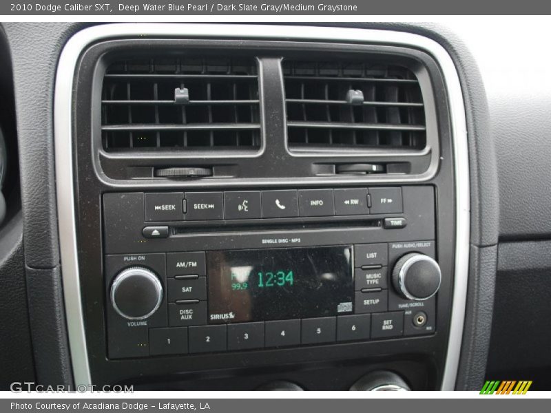 Deep Water Blue Pearl / Dark Slate Gray/Medium Graystone 2010 Dodge Caliber SXT