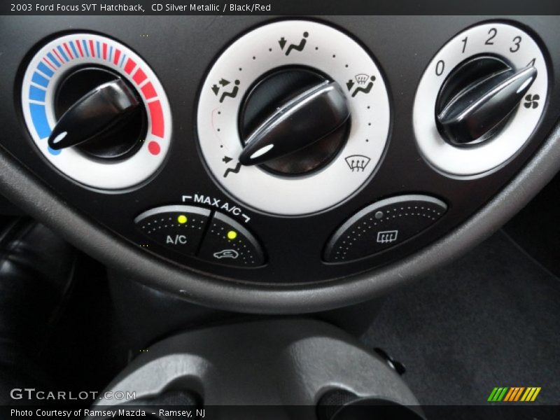 Controls of 2003 Focus SVT Hatchback