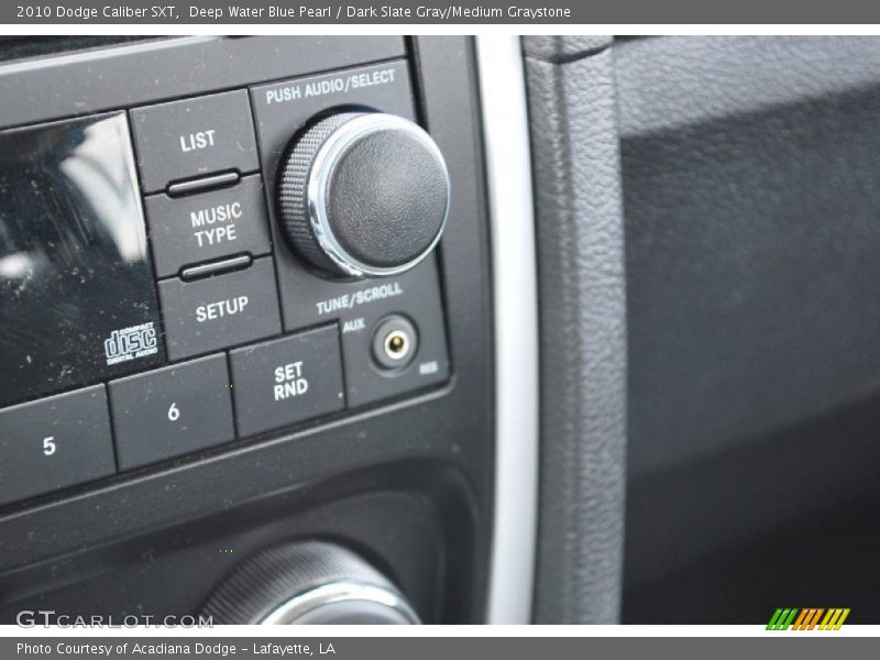 Deep Water Blue Pearl / Dark Slate Gray/Medium Graystone 2010 Dodge Caliber SXT