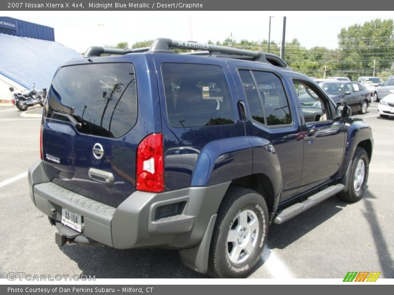 Midnight Blue Metallic / Desert/Graphite 2007 Nissan Xterra X 4x4